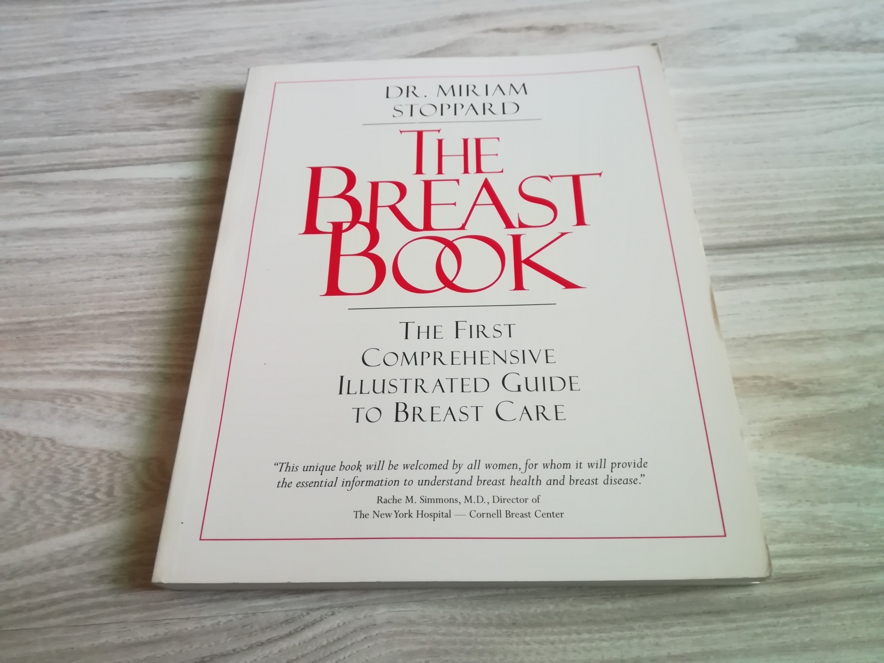 The Breast Book Dr. Miriam Stoppard knjiga
