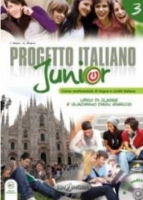 Progetto Italiano Junior - 3 Libro+Quaderno+CD (udžbenik, radna sveska)