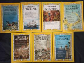 National Geographic  1962 god.  x  7 brojeva 