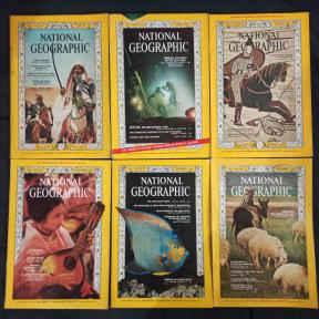 National Geographic  1966 god.  x  6 brojeva 