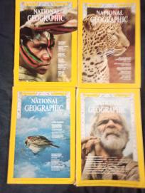 National Geographic  1972 god.  x  4 broja 