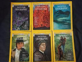 National Geographic  1975 god.  x  6 brojeva