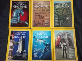 National Geographic  1980-81 god.  x  6 brojeva 