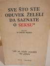 SVE STO STE ODUVEK ZELELI DA SAZNATE O SEKSU - a niste se usudili da pitate