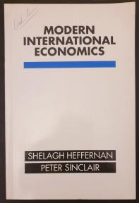 MODERN INTERNATIONAL ECONOMICS