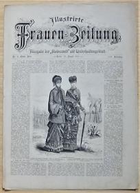 Illustrirte Frauen-Zeitung, Modni časopis