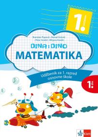 Matematika 1, Dina i Dino, udžbenik na bosanskom jeziku za prvi razred