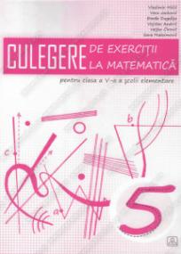 Matematika 5, zbirka zadataka na rumunskom jeziku