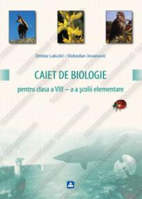 Biologija 8, radna sveska na rumunskom jeziku