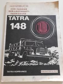 Tatra 148 - Tehničko uputstvo na nemačkom jeziku