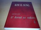 KIM IL SUNG MEMOARI U korak sa vekom 1