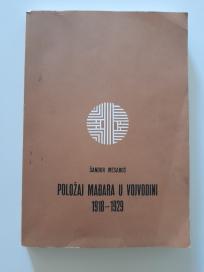 Položaj Mađara u Vojvodini 1918-1929