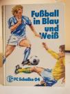 FUSSBALL IN BLAU UND WEISS