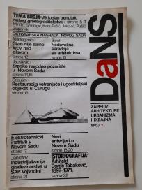 Časopis DaNS 2 - arhitektura, urbanizam i dizajn