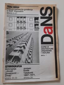 Časopis DaNS 7 - arhitektura, urbanizam i dizajn