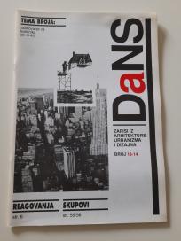 Časopis DaNS 13-14, arhitektura, urbanizam i dizajn