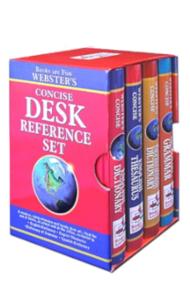 Webster’s Concise Desk Reference Set