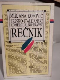 SRPSKO-ITALIJANSKI   KOMERCIJALNO - PRAVNI RECNIK