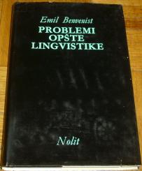 PROBLEMI OPŠTE LINGVISTIKE 