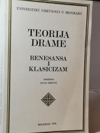 TEORIJA DRAME - renesansa i klasiciam