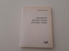 Metafizički početni razlozi prirodne nauke