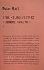 Struktura vesti iz rubrike Struktura vesti iz rubrike