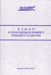 Zakona o finansijskoj podršci porodici sa decom