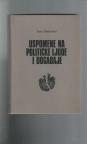 Uspomene na političke ljude i događaje