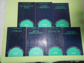 Ex Yu lektira- lot 7 knjiga - kao nove