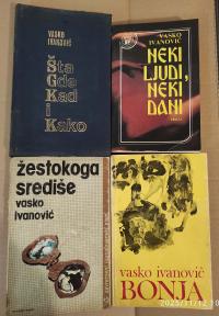 Vasko Ivanovic x 4 knjige