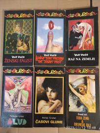Edicija Super roman x 6 knjiga